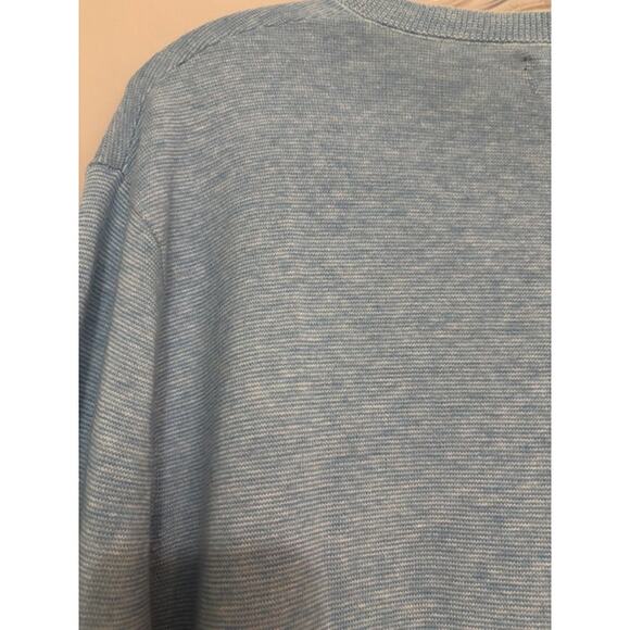 Bonobos Henley Sweater Mens Large Cotton Linen Blend Long Sleeve Pullover New - Picture 3 of 6